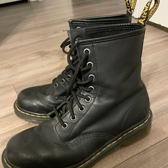 Dr. Martens 1460 Black Boot - Women's Size 8 - Picture 6 of 10